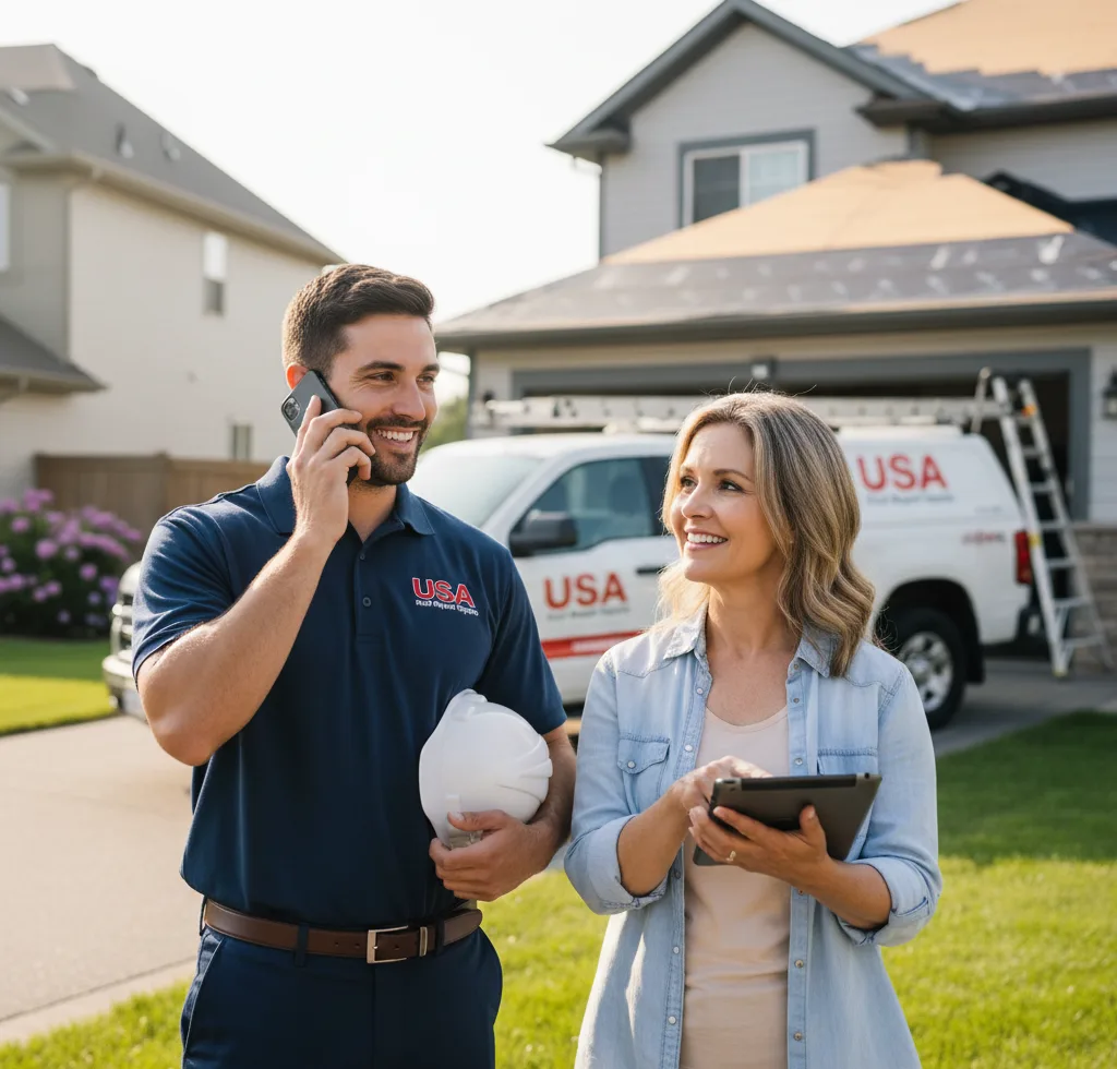 USA Roof Repair Experts customer support in Cartersville